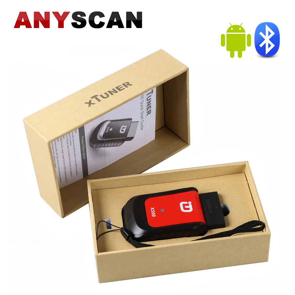 XTUNER X500 Bluetooth Car Diagnostic Tool ABS font b Battery b font DPF EPB SRS TPMS