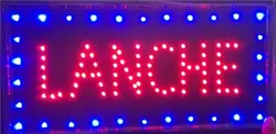 2017 Специальное предложение графика 10X19 дюймов полуоткрытый ультра яркий светодиодный lanche вывеска Прачечная магазин знак