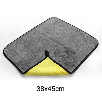 

3pcs Car Wash Towels Dashboard Seats Cushion Furniture Cleaning Set Tools Kit