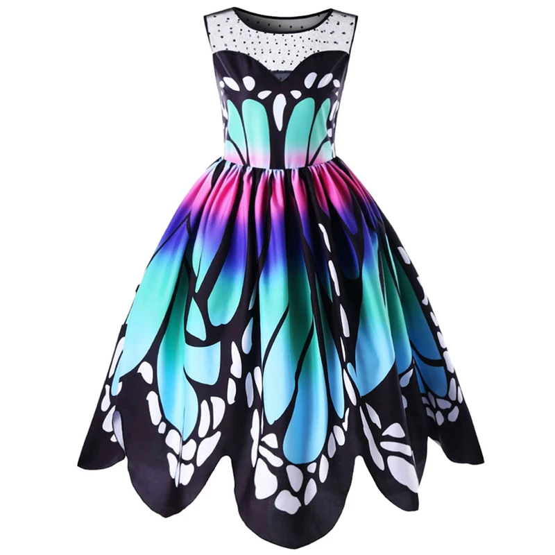 butterfly dress plus size