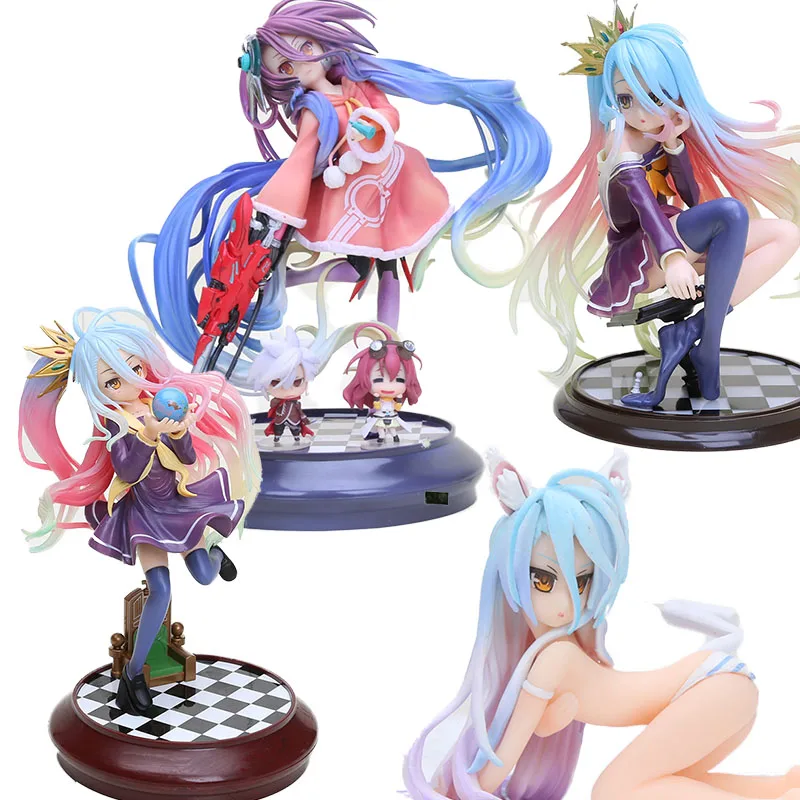 Anime Life No Game No Life Shiro Painted 1 8 Scale Game Of Life Shiro Figure Zero Figurine Pvc Action Figure Model Toy Buy At The Price Of 9 60 In Aliexpress Com Imall Com