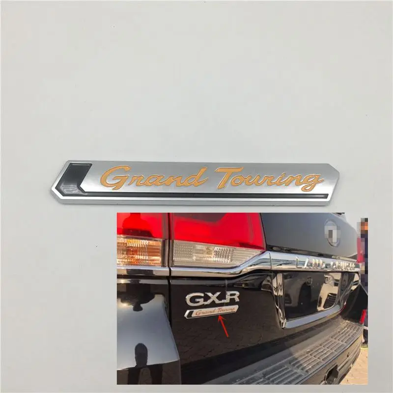 Задняя эмблема для Toyota Land Cruiser GXR VXS Grand Touring GT аксессуары автомобилей|Наклейки на