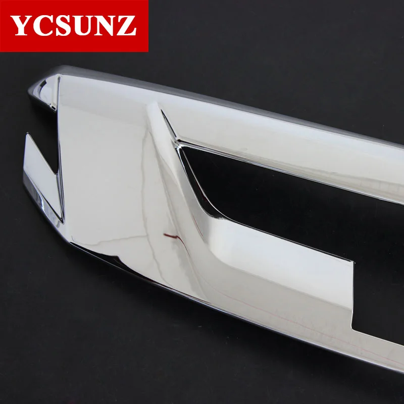 Для Isuzu Chevrolet d-max передние аксессуары для решетки передняя решетка крышка для Isuzu d-max хромированные решетки для Ycsunz