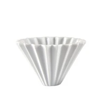 Ceramics Origami Style V60 Coffee Dripper For 1-2 Cups Black/Pink/White Home Garden Supplies