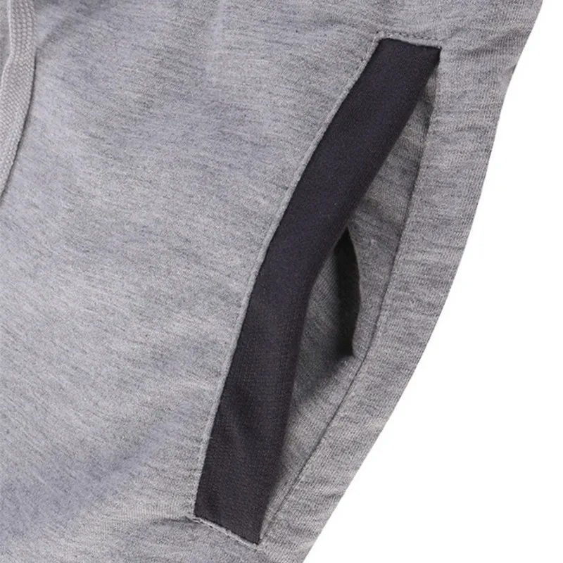 2019 Новый Для мужчин толстовки + Шорты комплект лоскутное высокая уличная Толстовка спортивный костюм шнурок мужской Двойка комплект M-XXL