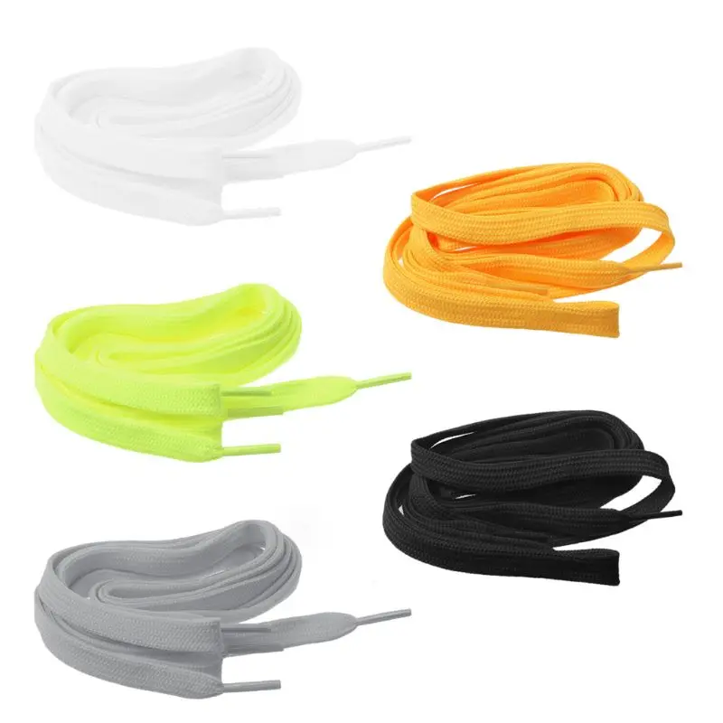 

Shoe Strings Pure Classic Fashion Knitted Shoelaces Sneaker Sports Shoes Laces Flat Casual Running Athletic Bootlaces Decoration