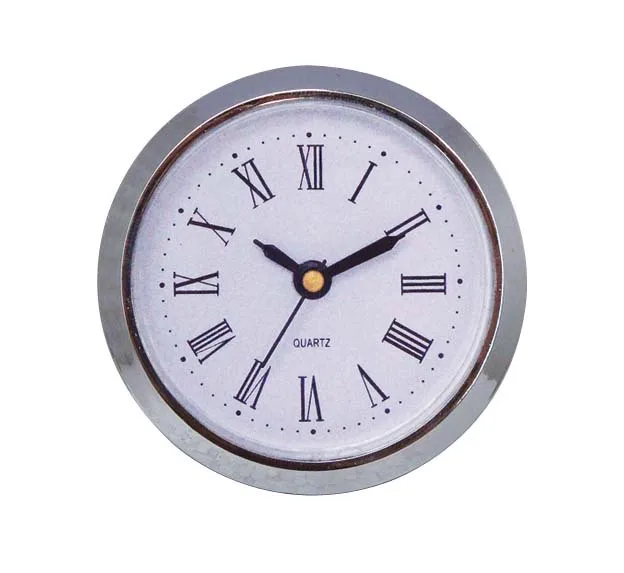 Вставляемые часы с головкой 60 мм(04B) части часов Серебристая граница Roma номер для часов carft 5 шт./партия
