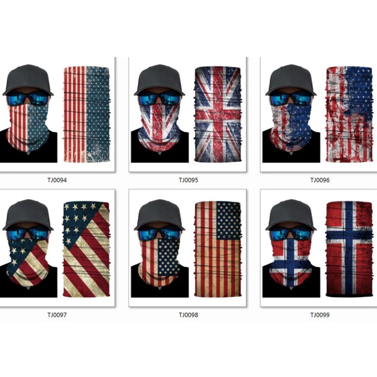 3D Бесшовный шарф-Бандана Открытый Велоспорт шеи ветрозащитная повязка для головы Мексика Испания Канада Флаг Facemask Солнцезащитная маска