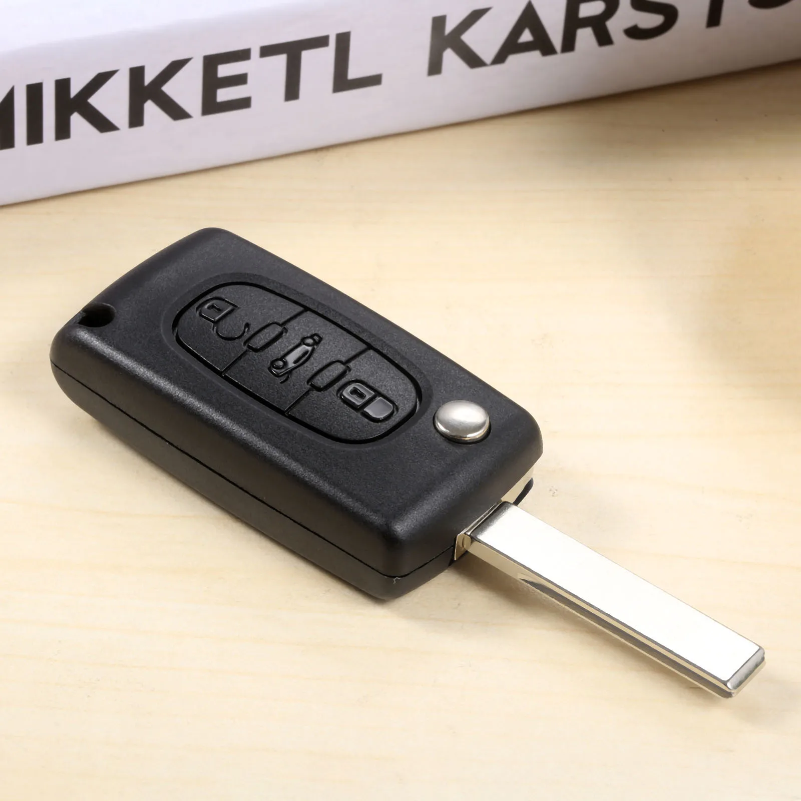 

Car Remote Key 433MHz ID46 Folding PCF7941 VA2 HU83 Uncut Blade Partner Keyless Entry For Peugeot Citroen C2 C3 C4 C5
