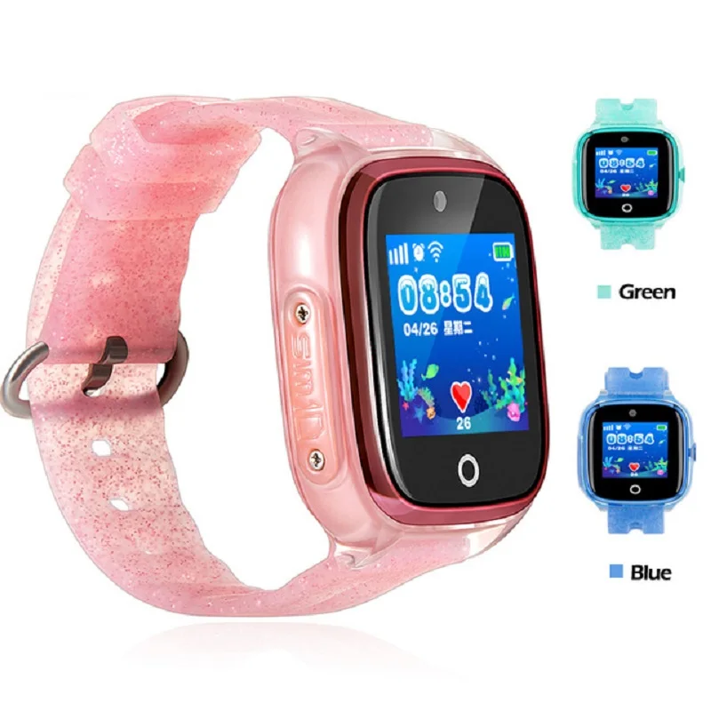 

DF34 Children with GPS Phone smart watch with Camera baby watch Swim IP67 Waterproof SOS Call Tracker Kids Safe AntiLost Monitor