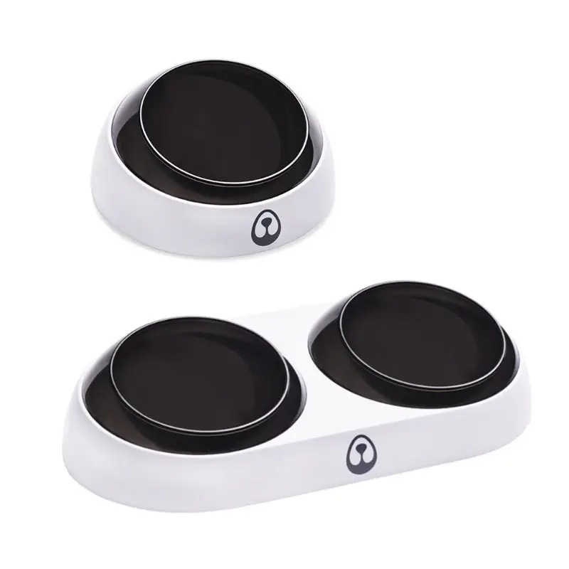 

Hot Sale Cat Dog Feeding Bowl With Stand Pet Food Water Double Bowls Adjustable Anti-slip Anti-overflow Durable Overhead Feeder
