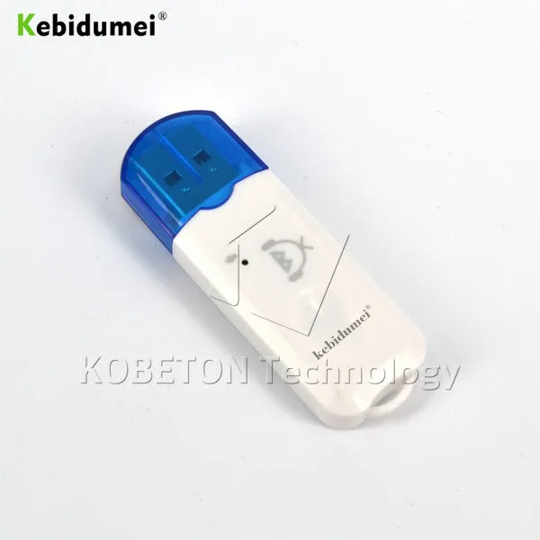 Kebidumei синий Портативный беспроводной USB Bluetooth V2.1 музыкальный аудиоприемник