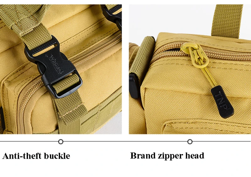  Outdoor Military Tactical Waist Bag Waterproof Nylon Camping Hiking Backpack Pouch Hand Bag military bolsa Style mochil (13)