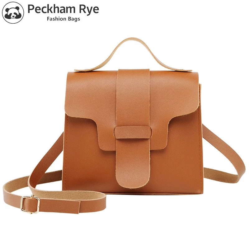 حقيبة يد صغيرة Crossbody حقائب للنساء الفتيات 2019 الصيف الوردي الأسود جلدية رفرف السيدات اليد حقيبة ساعي البسيطة المحافظ بولسا