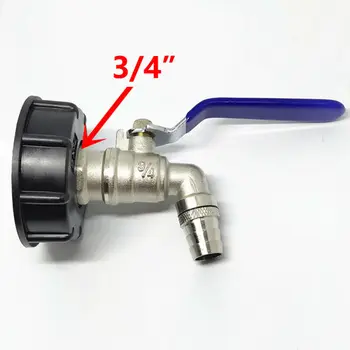 

IBC Tank Garden 3/4 Water Connector Tap Hose Pipe Splitter Adapter High Quality