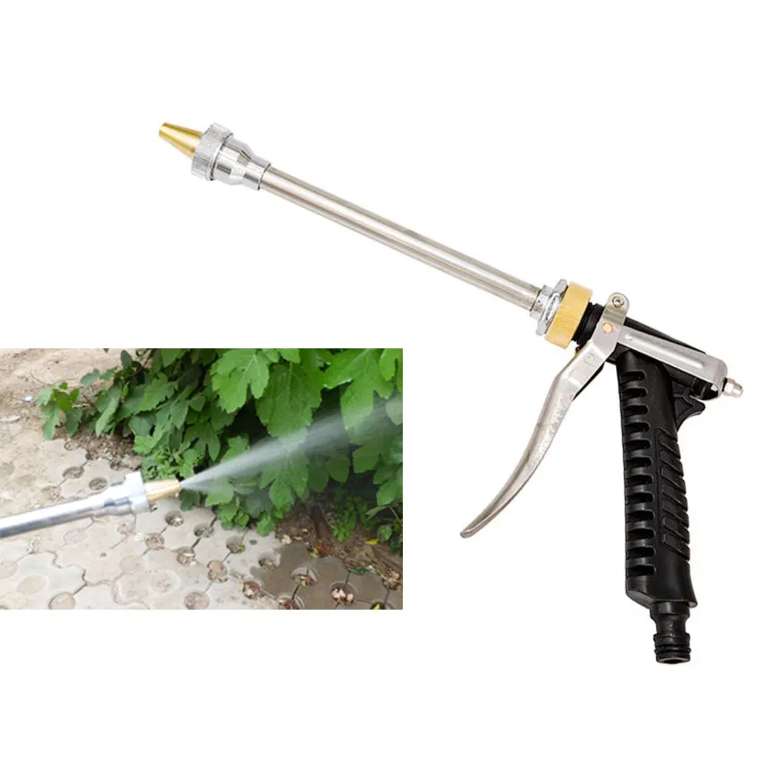Extended High Pressure Power Washer Water Jet Watering Gun Powerful Hose Nozzle Car Water Spray Gun Garden Cleaning Tool Extended High Pressure Power Washer Water Jet Watering Gun Powerful Hose Nozzle Car Water Spray Gun Garden Cleaning Tool