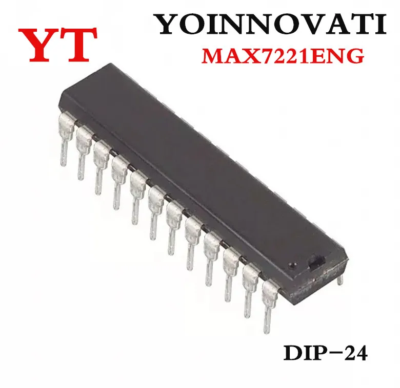 

10 шт./лот MAX7221ENG MAX7221 DIP-24 IC лучшее качество.