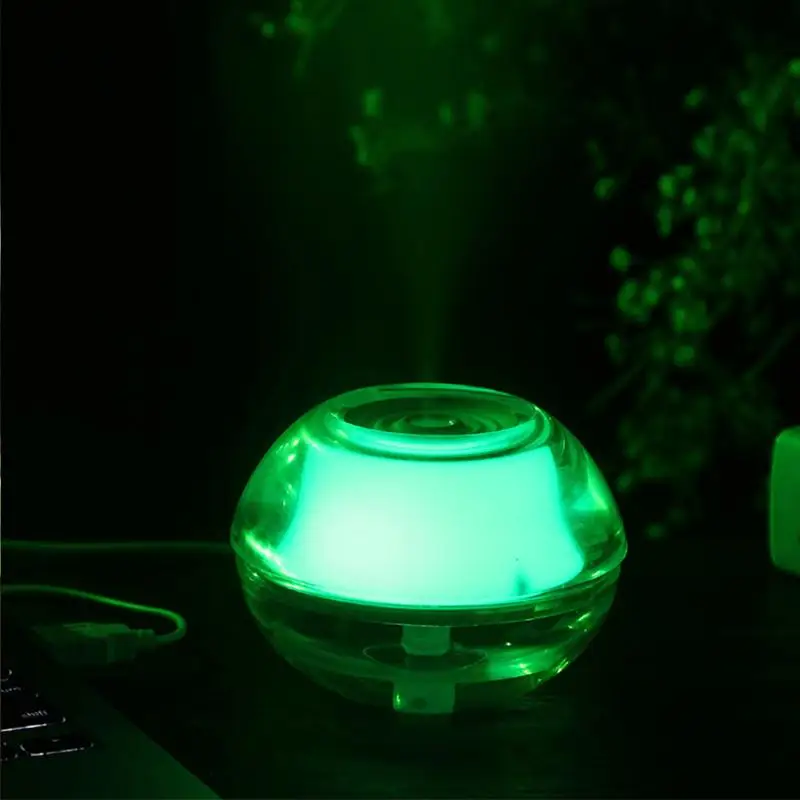 

USB LED night light rhinestone ultrasonic air humidifier aroma diffuser atomizer