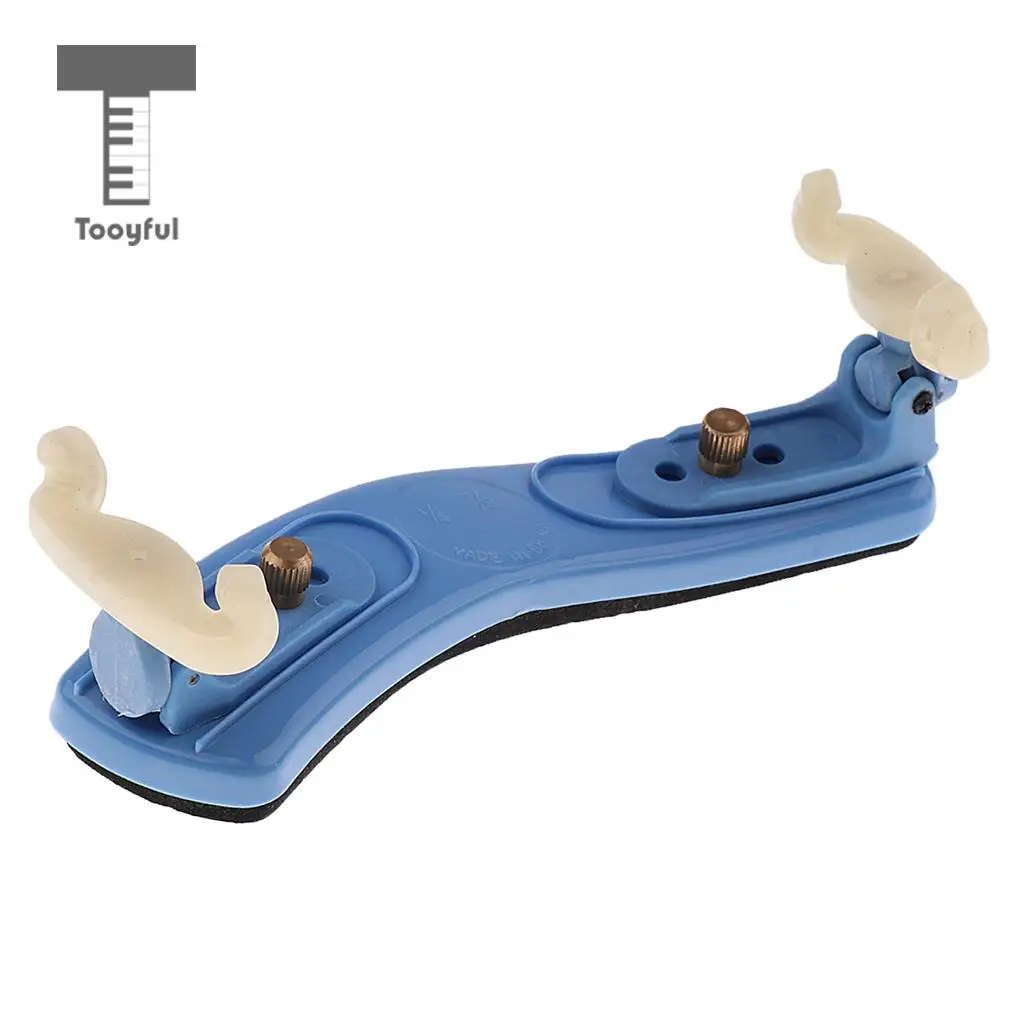 Tooyful Colorful Adjustable Violin Shoulder Rest Musical Support for 1/4 1/8 Violin Fiddle Parts