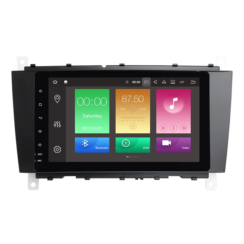 Top Android8.0 Car DVD Player For Mercedes Benz C Class W203 2004-2007 c200 C230 C240 C320 C350 CLK W209 2005 Sat Navi GPS Radio 1