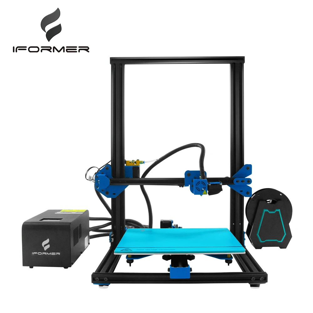 

IFORMER Skykit 3D Printer Plus Size 8G TFT Card Extruder Nozzle Impressora 3d Drucker 3D Kit Gadget Longer 3D