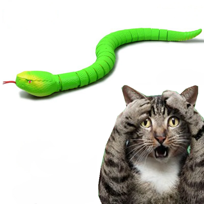

[MPK Store] Remote Control Snake Toy for Cats, With Built-In Rechargeable Battery, Fun Cat Toy, 3 Colors Available