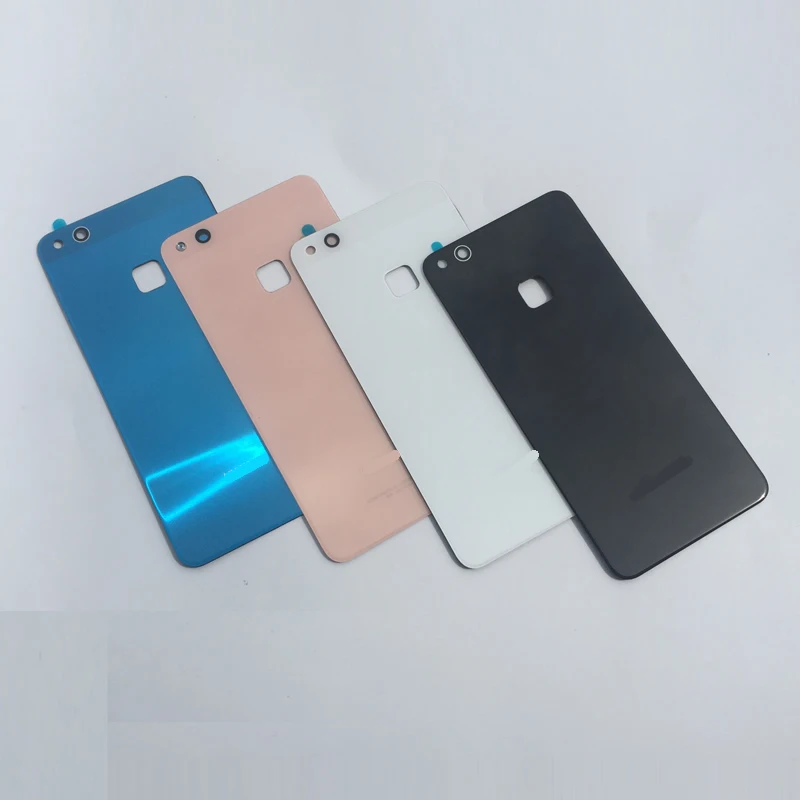 

Kwainee High Quality Battery Back Cover For Huawei P10 Lite Door Housing Replacement + Back Camera Glass Lens