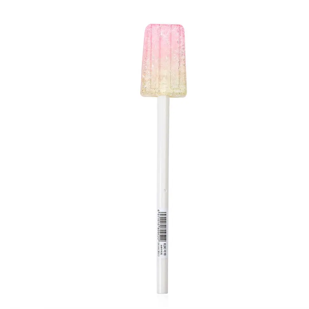 JIANWU 1 шт. 0,5 мм Kawaii фруктовое мороженое гелевая ручка милые Мультяшные нейтральные ручки для девочек мороженое письма школьные принадлежности - Цвет: fen se