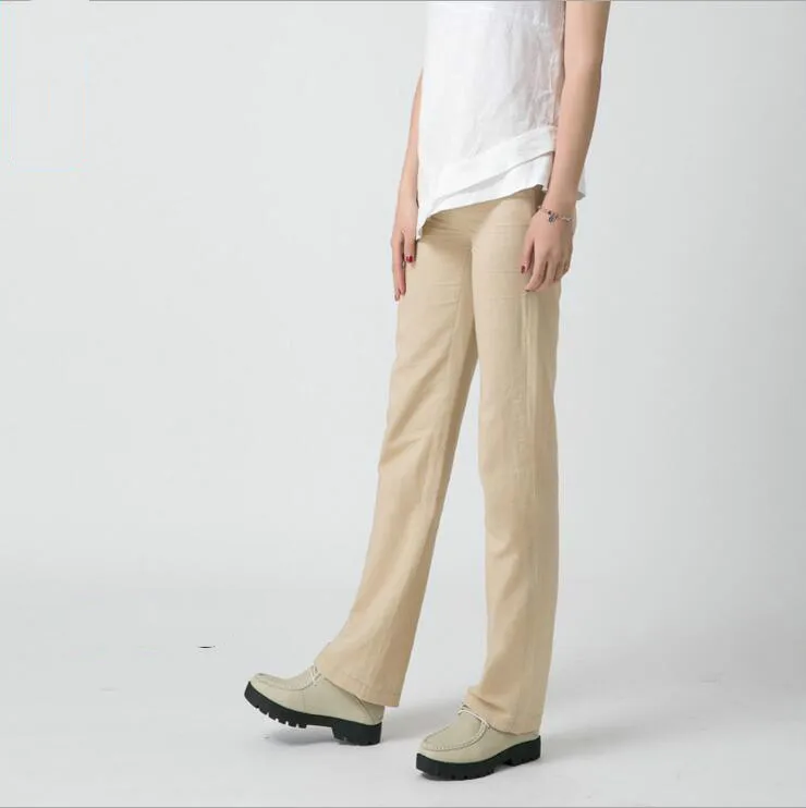 Новинка Лето 2020 тонкая мода повседневная плюс размер женская хлопковая льняная