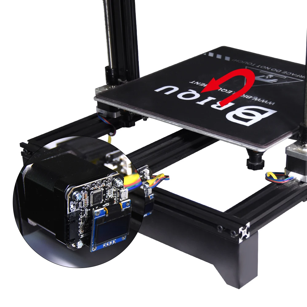 BIGTREETECH S42A 42 Шаговый двигатель Закрытая петля плата драйвера SERVO42A V1.0 OLED 12864 Дисплей