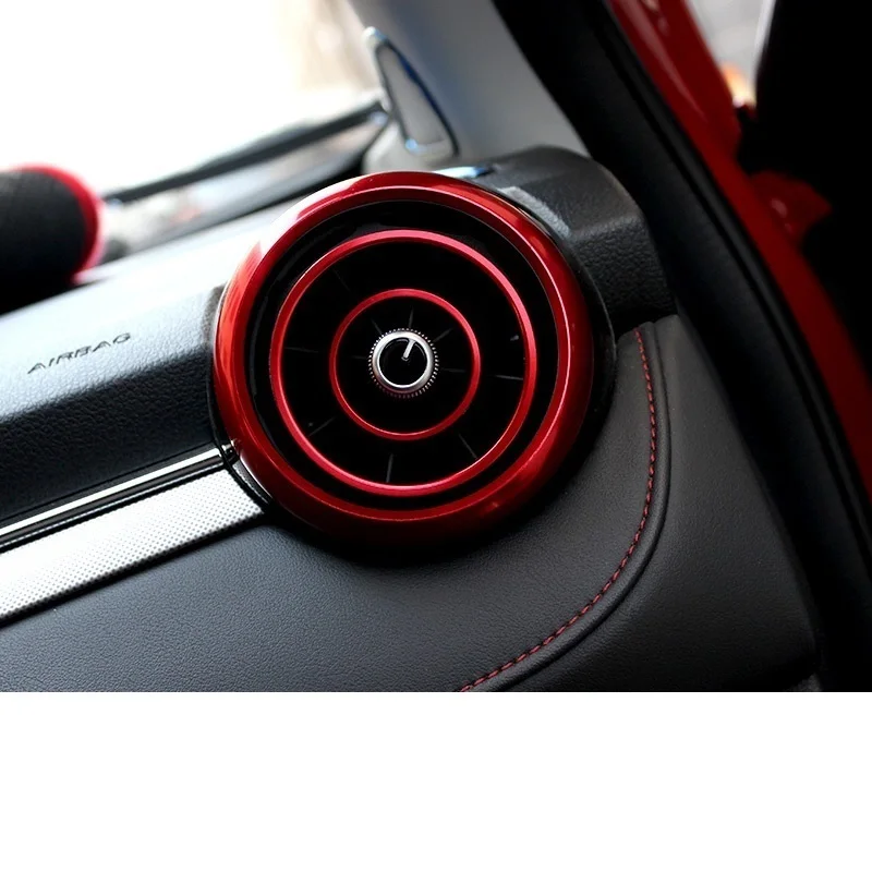 

Car Automovil Chromium Air Conditioner Steering Wheel Ignition Interior Accessories Bright Sequins 18 FOR Morris Garages MG ZS