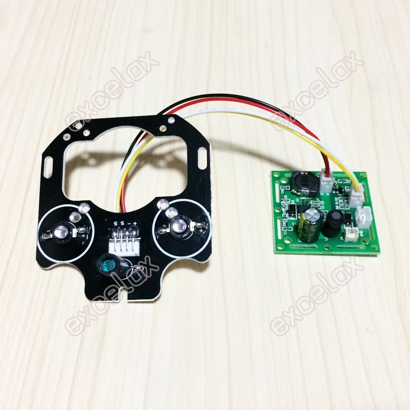 Водонепроницаемый чехол для камеры Bullet & 2x Array LED IR Board Размер 90 корпус из