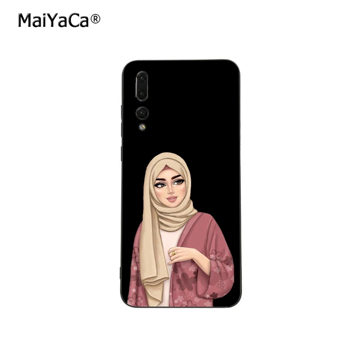 muslim islamic girls phone case for Huawei P20 P30 Pro P10 plus P9 Mate 10 lite 20 pro Honor view 10 Y7 prime Y9 Enjoy9 - Цвет: B6194