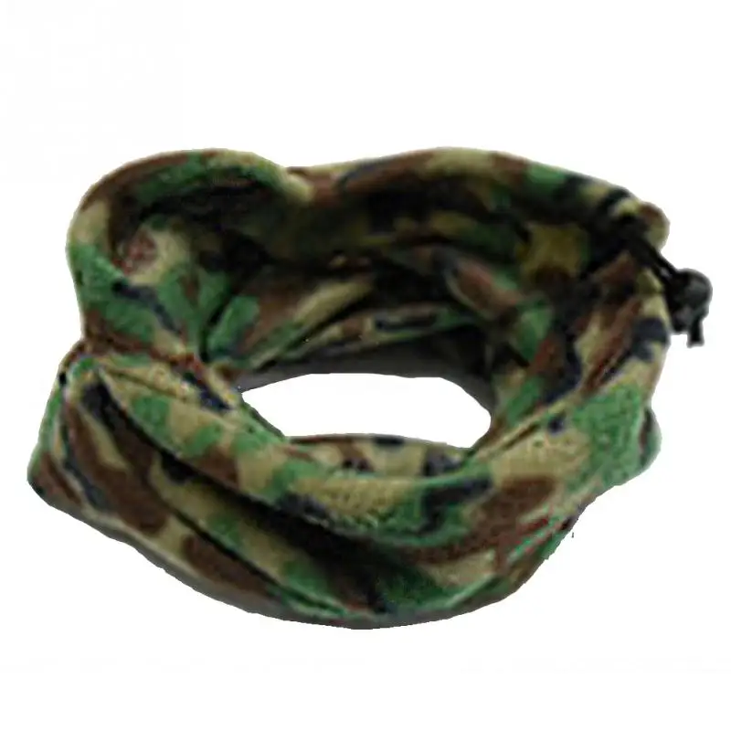 Многофункциональный Зимний шарф для женщин и мужчин, флисовый снуд, шапка для шеи, теплый шарф, Шапка-бини, Балаклава - Цвет: camouflage