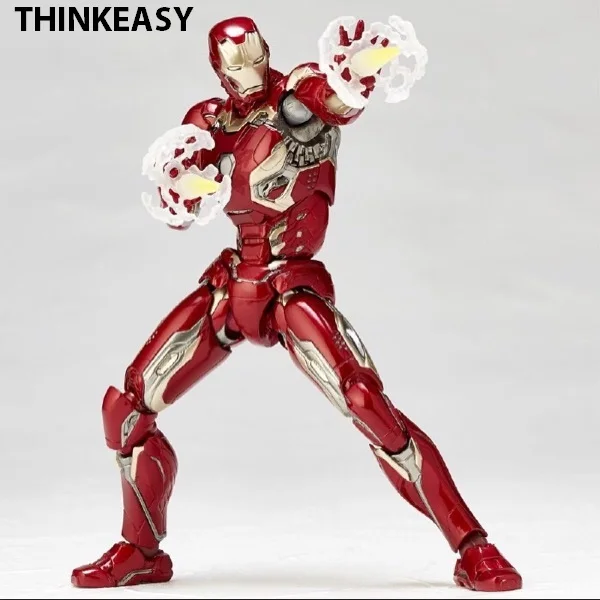 

Super Hero War Iron Machine man MK50 MK5 Super Man Action Figure 15cm Toy