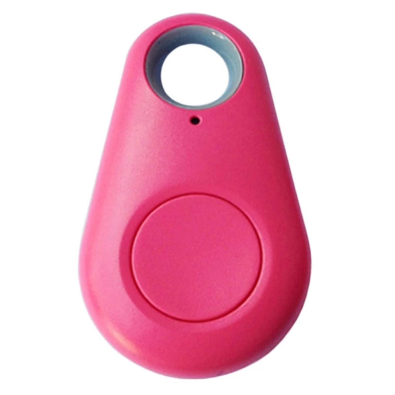 Совершенно анти-потеря сигнализации смарт-тег беспроводной Bluetooth трекер Детская сумка кошелек ключ искатель локатор анти-потеря сигнализации itag - Цвет: Розовый