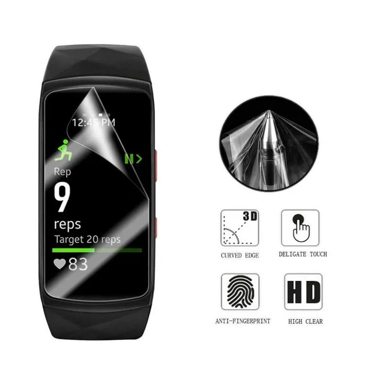 gear fit 2 pro black screen