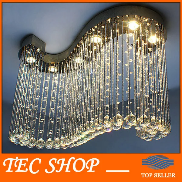 

Best Price Modern Minimalist Personalized Restaurant LED Crystal Lamp Parlor Lamp Crystal Light Crystal Ceiling Lights