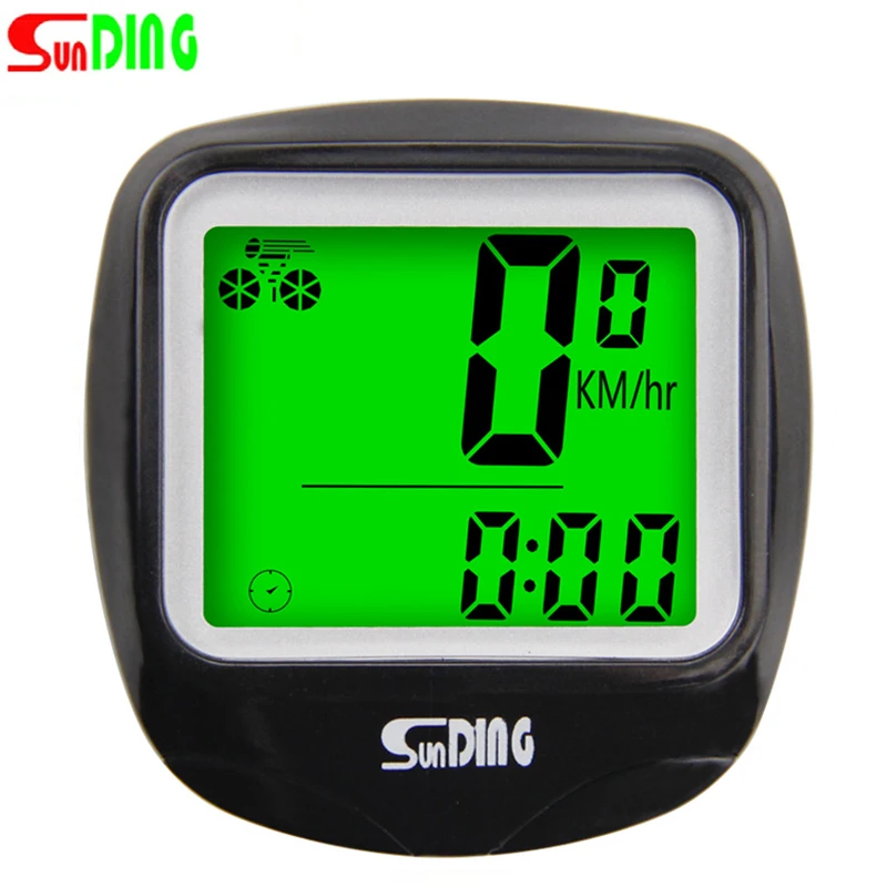 

Bicycle Computer Waterproof Bike Digital Odometer Wired 23 Functions Speedometer LCD Stopwatch Cycling Schedule Bike Computer