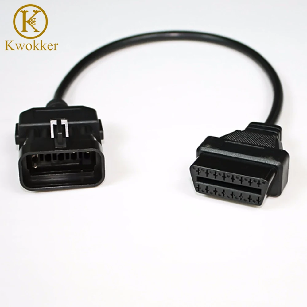 OBD кабель KWOKKER для Vauxhall/Opel 10 16 контактов 2 автомобильный адаптер соединительный