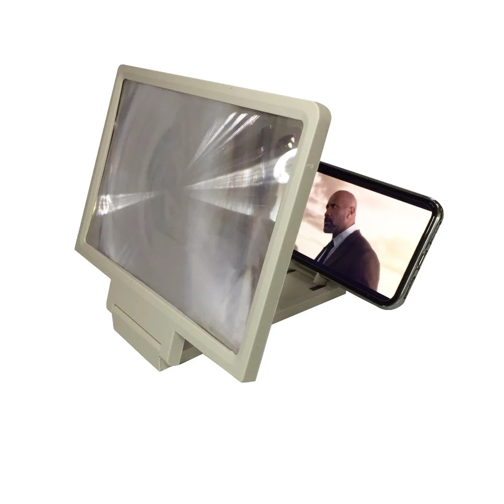 Новейший мобильный увеличитель для экрана телефона Защита глаз дисплей 3D видео экран усилитель складной увеличенный расширитель стенд Прямая поставка