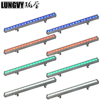 

Free Shipping 8pcs/lot 18x4w RGBW 4in1 Outdoor Waterproof IP65 Led Wall Washer Light DMX512 Control
