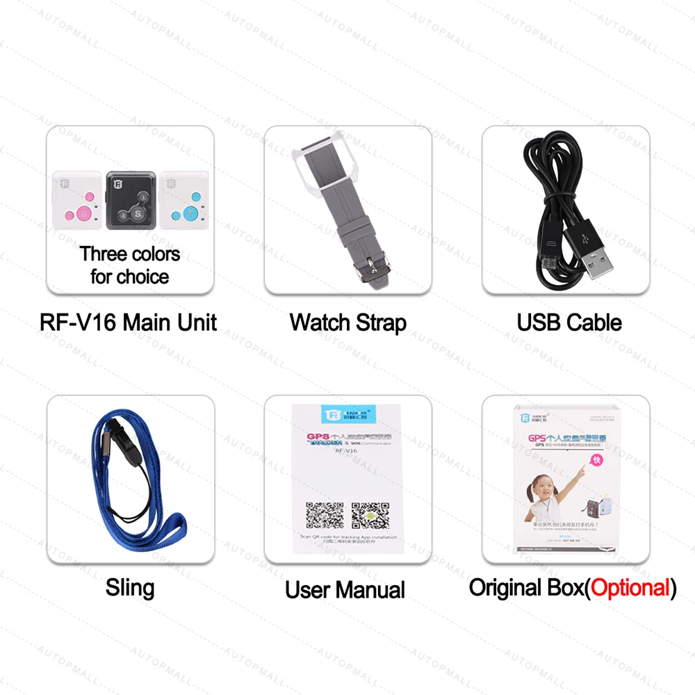 Mini GPS Tracker Children RF-V16 Handfree Talk 2G GSM GPS Locator Tracking Device 12days Standby SOS Call Voice Monitor Free APP Mini GPS Tracker Children RF-V16 Handfree Talk 2G GSM GPS Locator Tracking Device 12days Standby SOS Call Voice Monitor Free APP