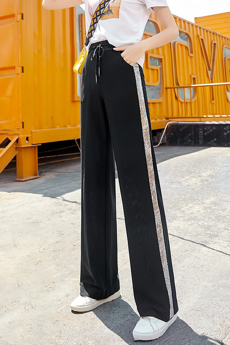 plus size sequin palazzo pants