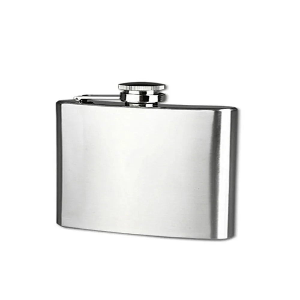 Stainless Steel Pocket Hip Flask Alcohol Whiskey Liquor Screw Cap 4 5 6 7 8 9 10 18 OZ Liquor Hip Flask New#20