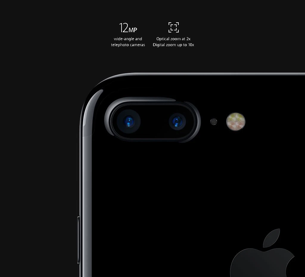 Разблокированный Apple iPhone 7/7 Plus, 4G LTE, фронтальная камера 12 Мп, 4,7/5,5 дюйма, дисплей retina, IOS, смартфон, водонепроницаемый IO