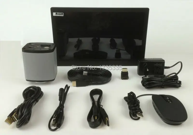 

Super Big!! 11.6 inches HD Retina Monitor, same as new Mac monitor, with 1080P HDMI Camera for microscope