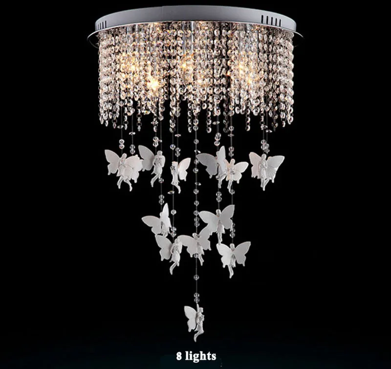 М современный роскошный Nordic K9 Круглый Люстра, хрустальная люстра потолочные светильники круговой вестибюль домашний декоративный светильник