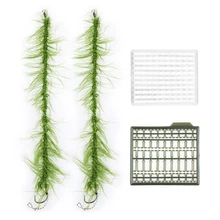 2 предмета для рыбалки на карпа, аксессуары для волос, установки терминала снасти с одной главной балкой с крючком и сорняков#2/4/6/8 для Карп Рыбалка снасти