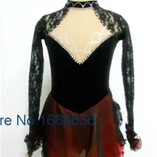 Пользовательские платья для катания на коньках для девочек бренд Vogue соревнования в фигурном катании платье для женщин DR3038